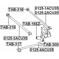 Febest Tab Z Rear Knuckle Floating Bushing