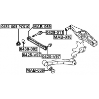 FEBEST - 0431-003-PCS10 - Nut